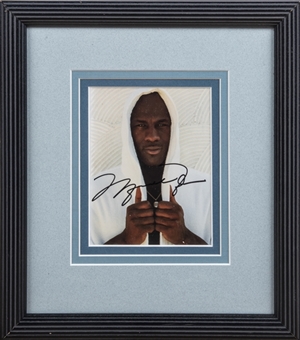 Michael Jordan Signed Rare Air 8x10 Framed Photo (Beckett)